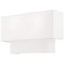 2_2 Light Brushed Nickel ADA Wall Sconce