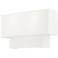 2 Light Brushed Nickel ADA Wall Sconce