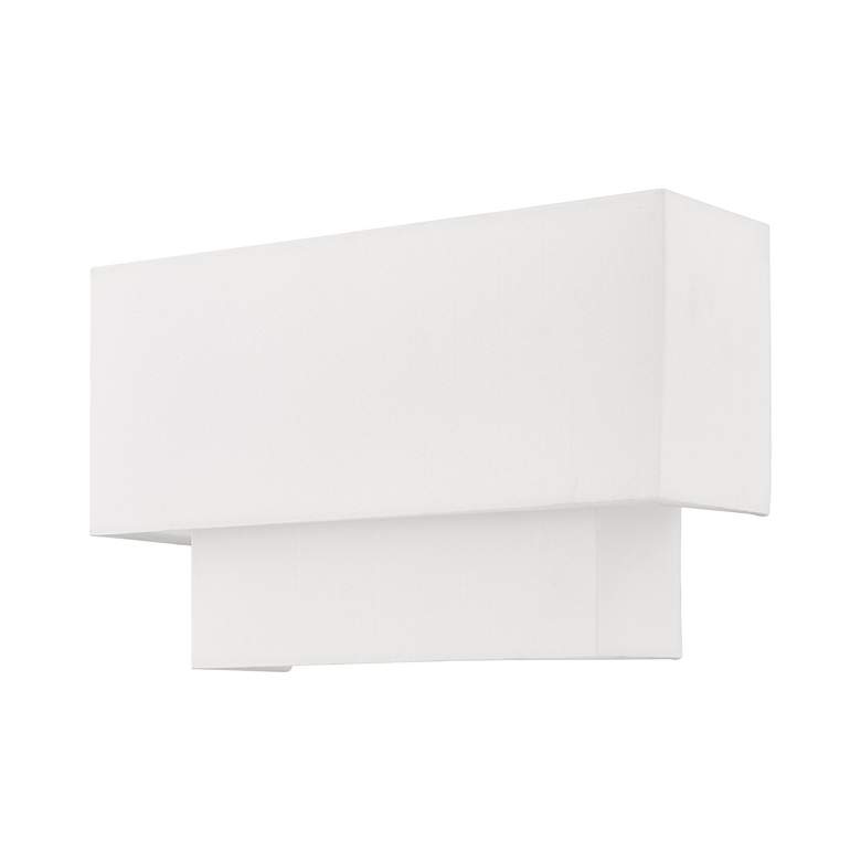 Image 3 2 Light Brushed Nickel ADA Wall Sconce more views