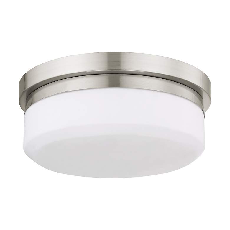 Image 3 2 Light Brushed Nickel Ceiling Mount more views