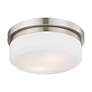 5_2 Light Brushed Nickel Ceiling Mount more views