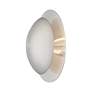 6_2 Light Brushed Nickel Medium Semi-Flush/ Wall Sconce more views