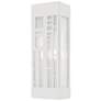 2_2 Light Brushed Nickel Outdoor ADA Sconce