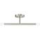 2 Light Brushed Nickel Semi-Flush