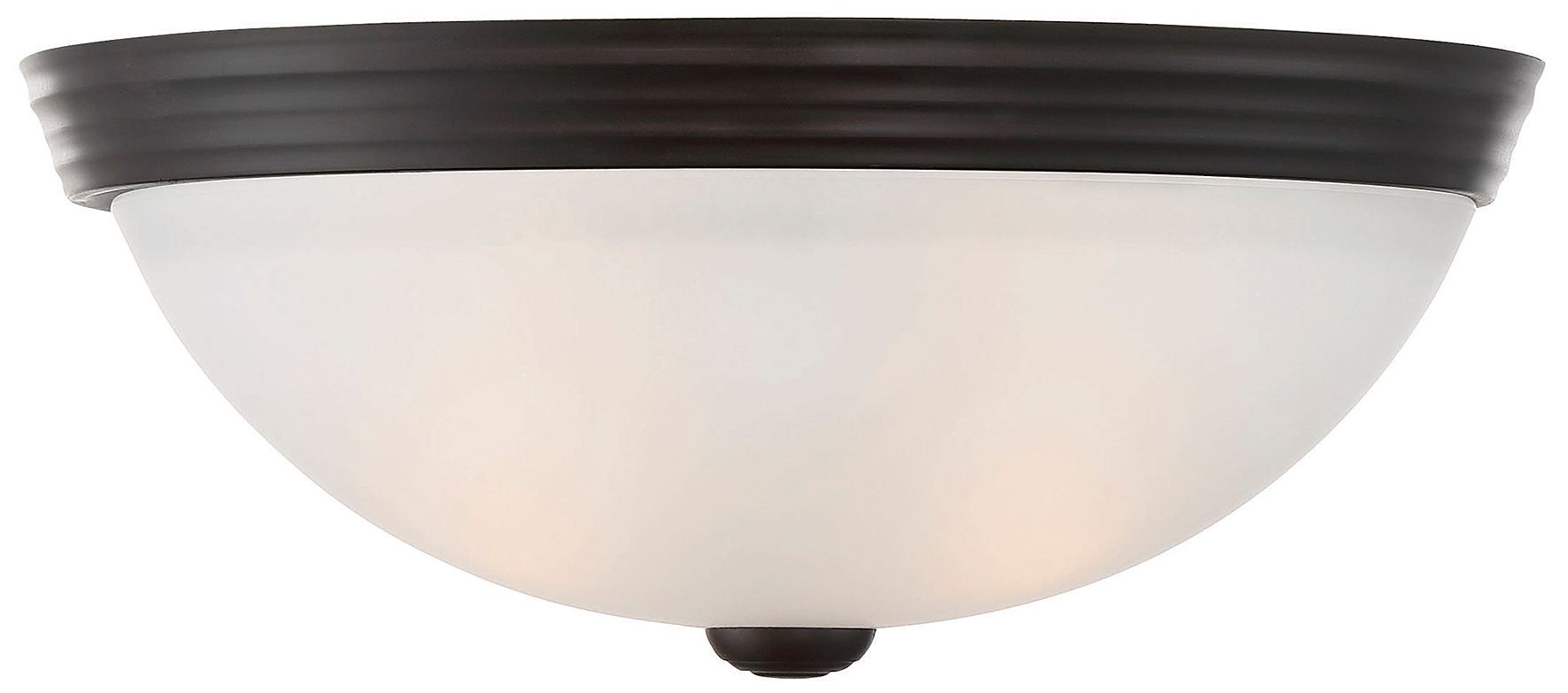 2-Light Ceiling Light in English Bronze