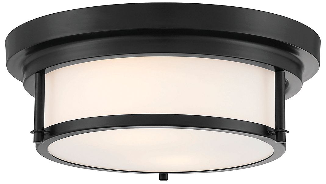 Image 3 2-Light Ceiling Light in Matte Black more views