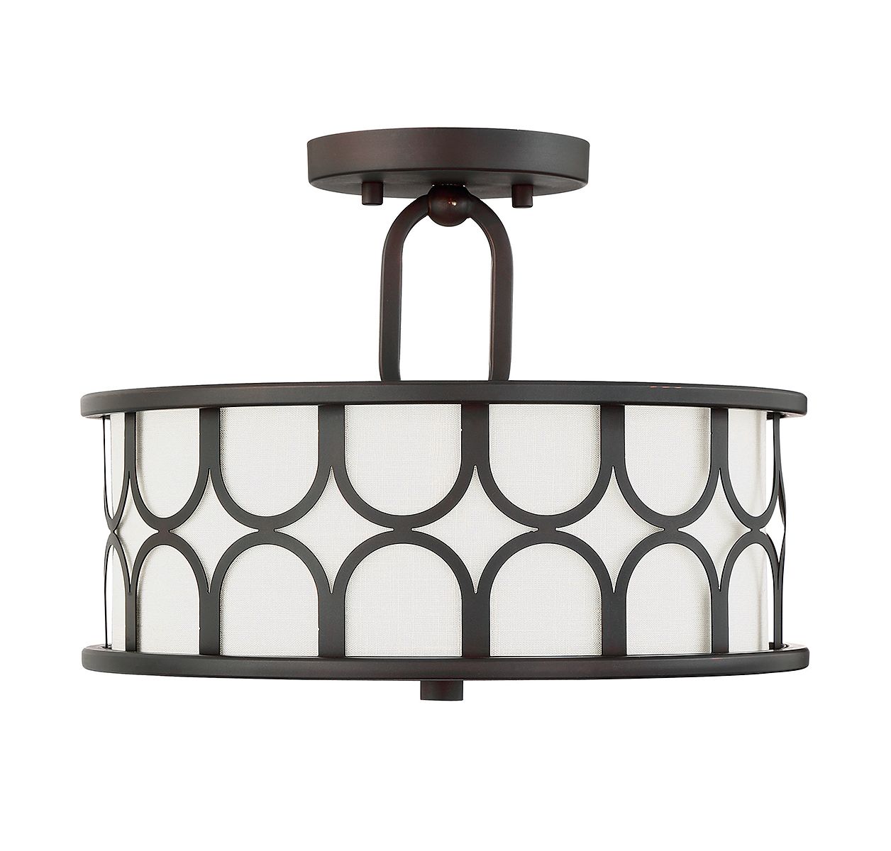 Image 2 2-Light Ceiling Light in Oil Rubbed Bronze more views