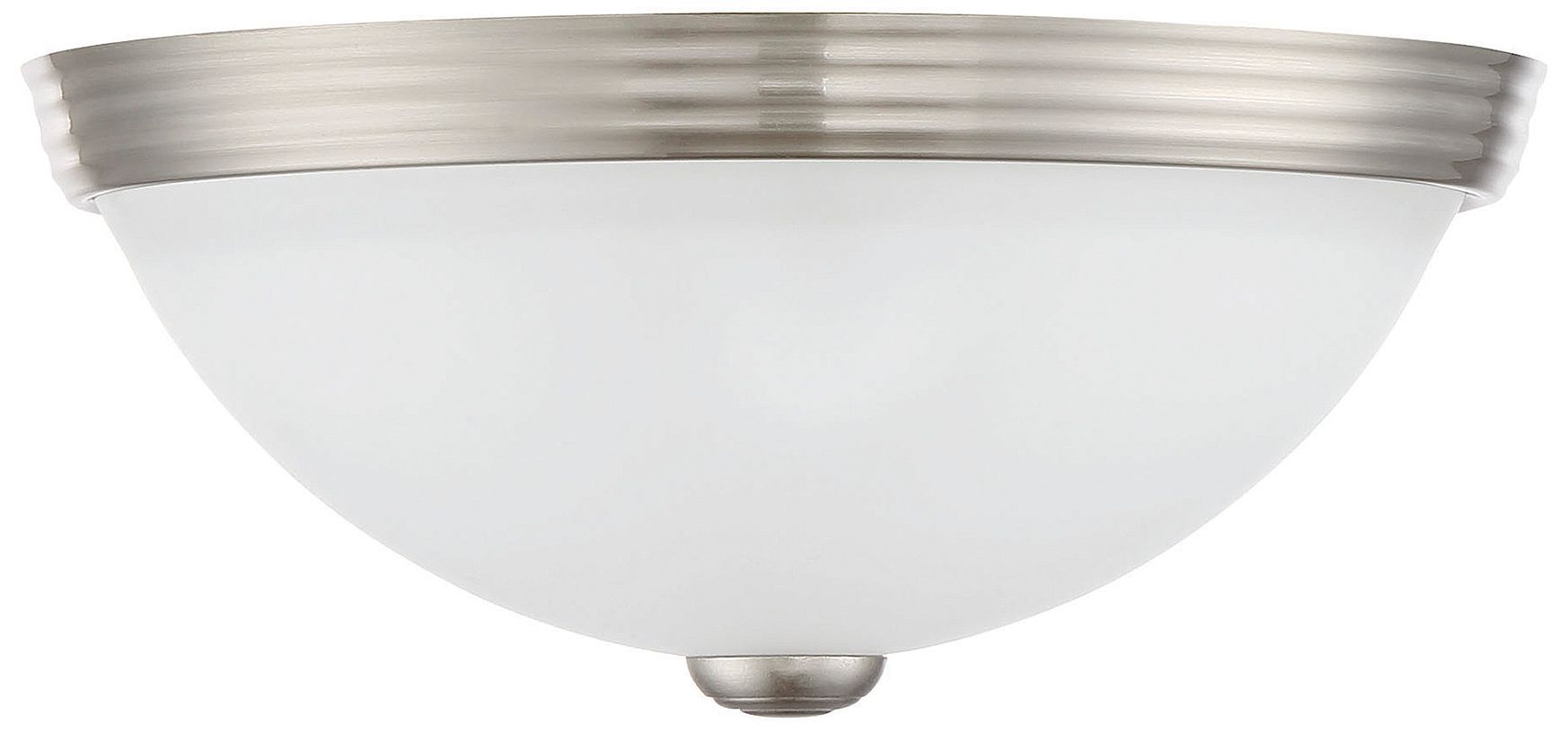 Image 2 2-Light Ceiling Light in Satin Nickel more views