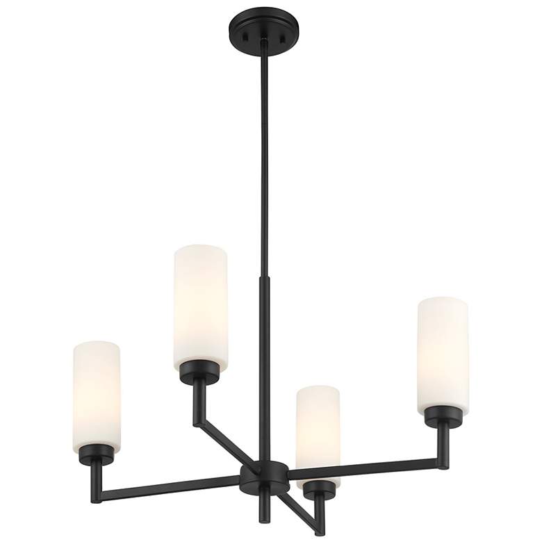 Image 5 2-Light Chandelier in Matte Black more views