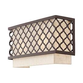 Image5 of 2 Light English Bronze ADA Wall Sconce more views