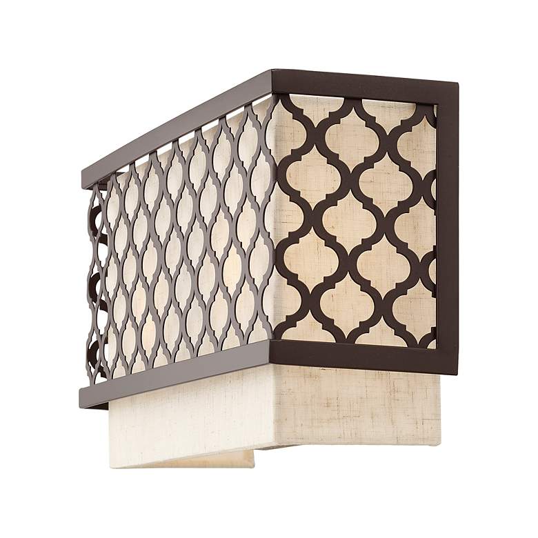 Image 6 2 Light English Bronze ADA Wall Sconce more views