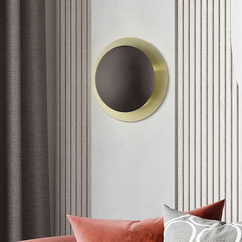 Image 1 2 Light English Bronze Medium Semi-Flush