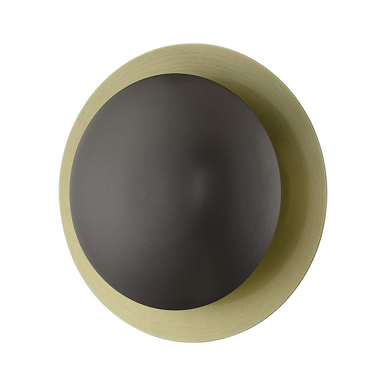Image 3 2 Light English Bronze Medium Semi-Flush more views