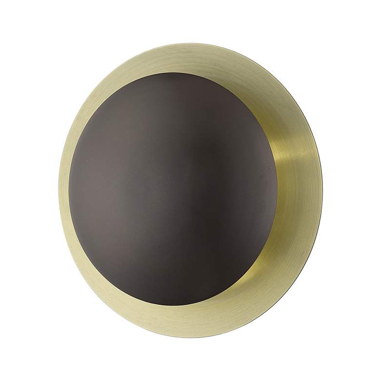 Image 4 2 Light English Bronze Medium Semi-Flush more views