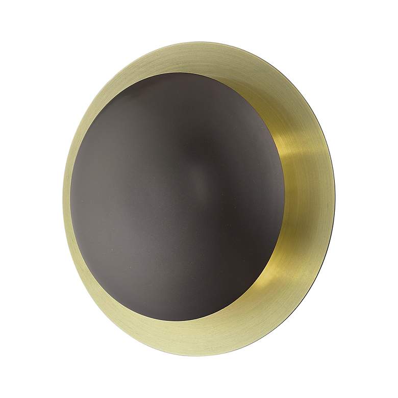 Image 5 2 Light English Bronze Medium Semi-Flush more views