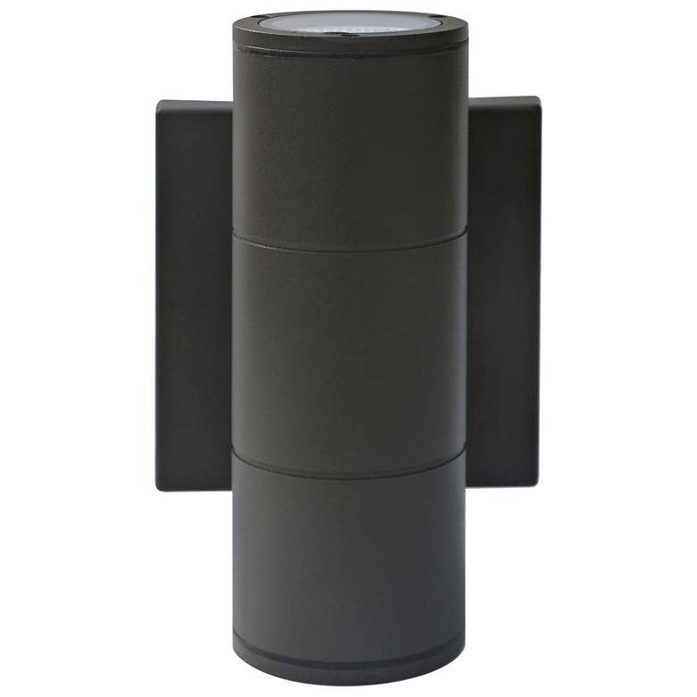 Image 5 2 Light; LED Small Up and Down Sconce Fixture; Bronze Finish; 10W; 120/277V more views