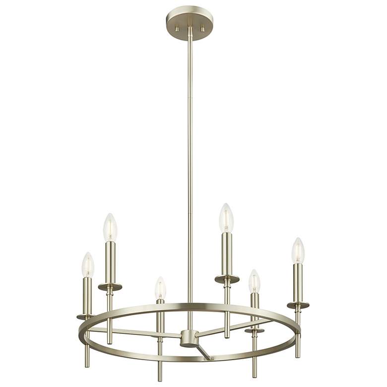 Image 5 2-Light Linear Chandelier in Chrome more views