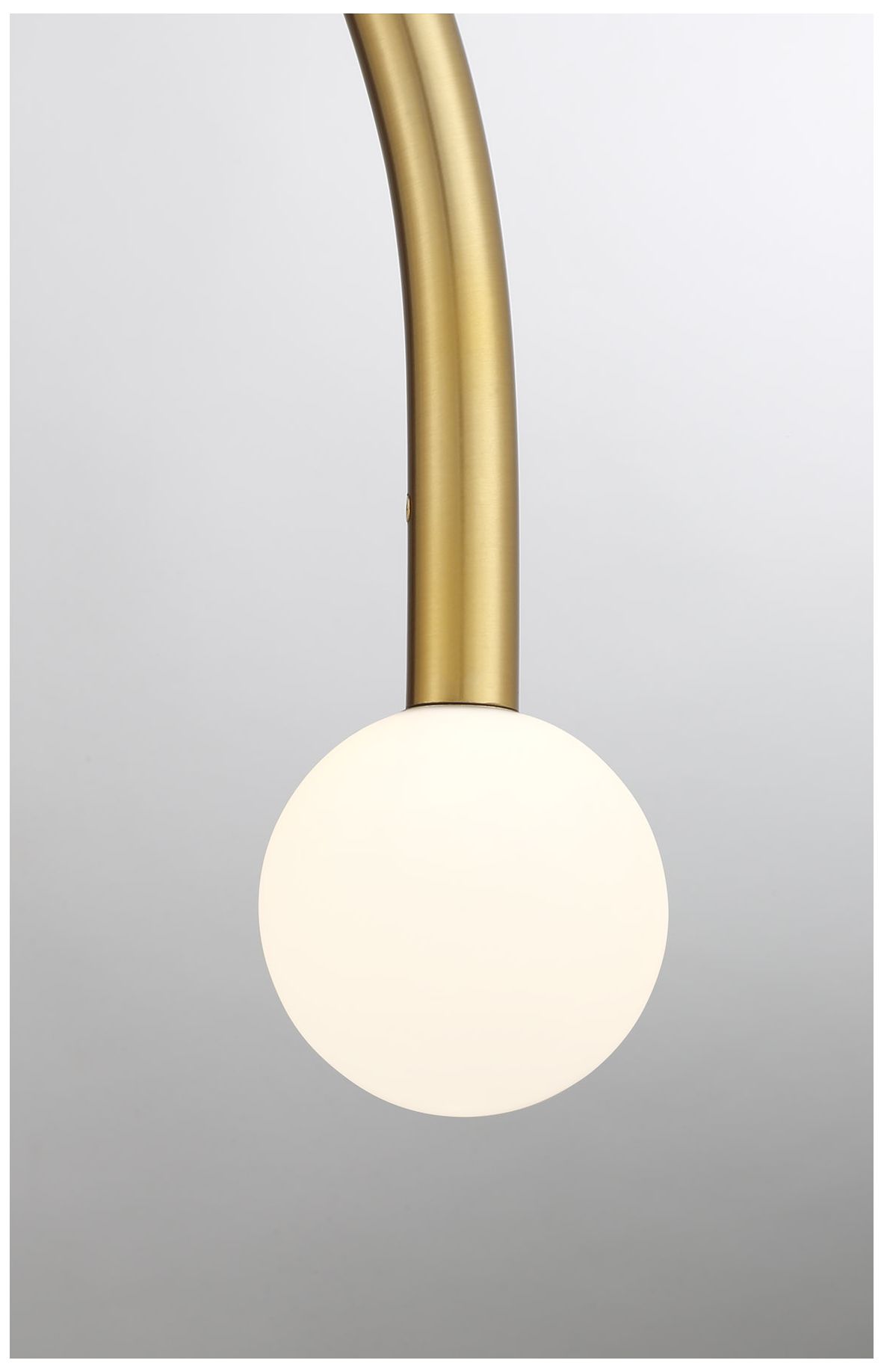 Image 5 2-Light Linear Chandelier in Matte Black more views