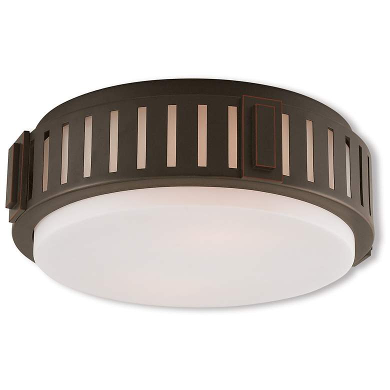 Image 1 2 Light Olde Bronze Ceiling Mount