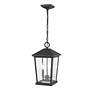 4_2 Light Outdoor Chain Mount Ceiling Fixture in Oil Rubbed Bronze finish more views