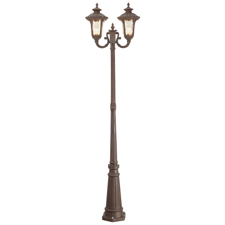 Image 1 2-Light Oxford Post Mount