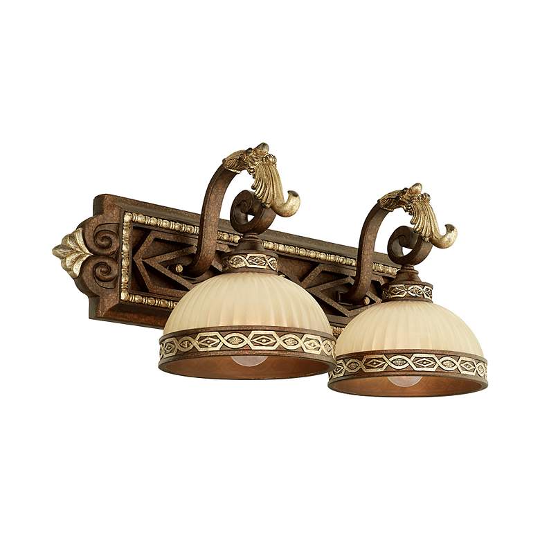 Image 6 2 Light Palacial Bronze Bath more views