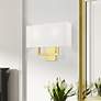 Thumbnail1 of 2 Light Polished Chrome ADA Wall Sconce