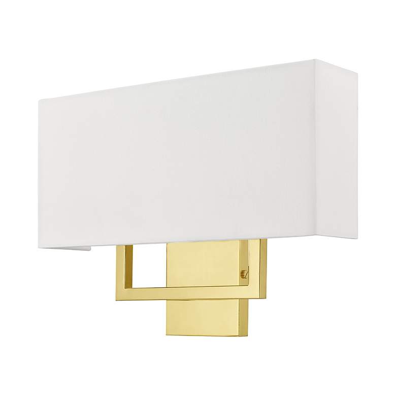 Image 3 2 Light Polished Chrome ADA Wall Sconce more views