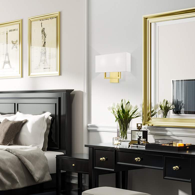 Image 7 2 Light Polished Chrome ADA Wall Sconce more views