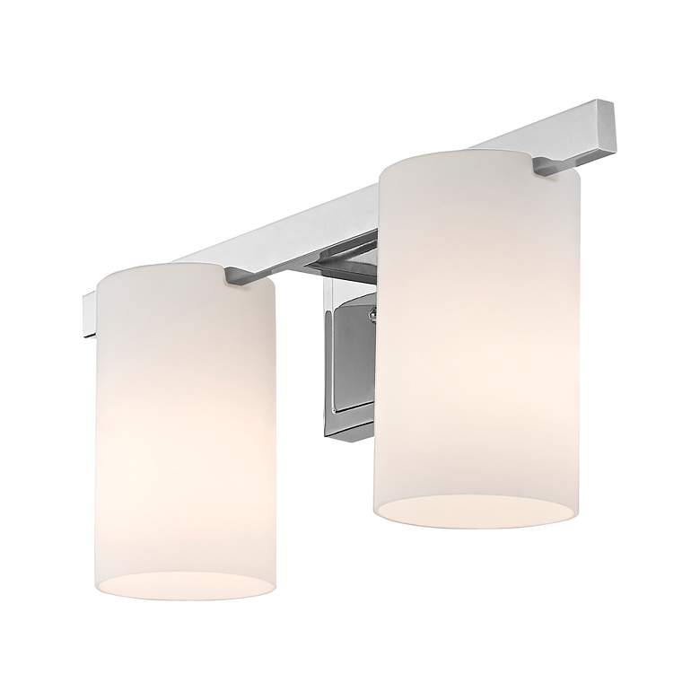 Image 4 2 Light Polished Chrome Bath Light more views