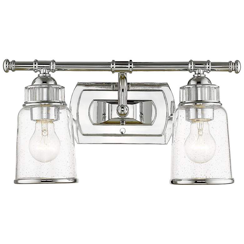 Image 3 2 Light Polished Chrome Bath Vanity