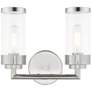 2_2 Light Polished Chrome Bath Vanity