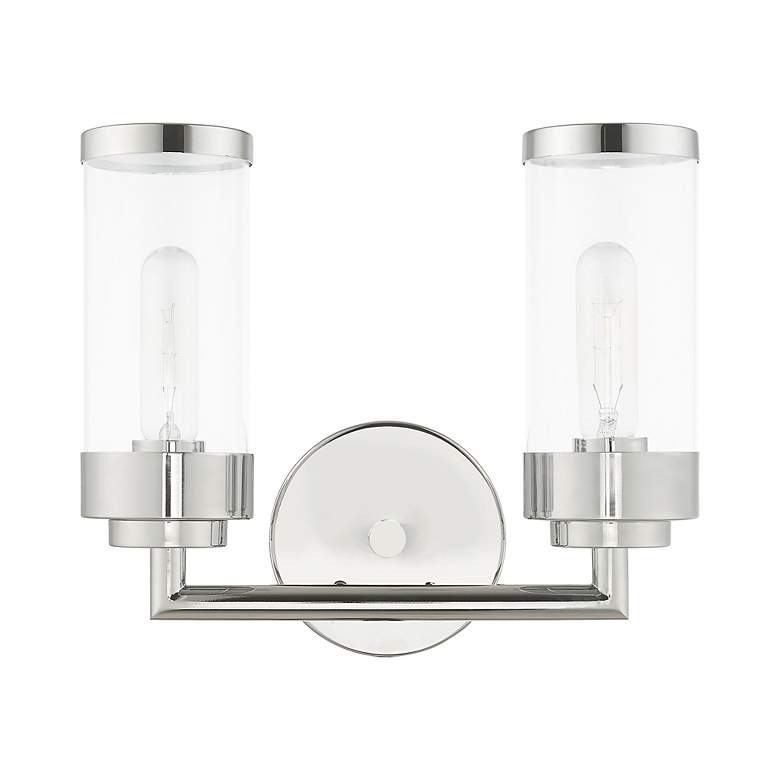 Image 3 2 Light Polished Chrome Bath Vanity more views