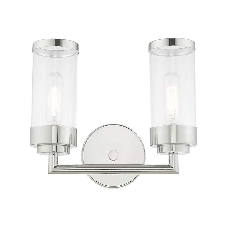 Image 5 2 Light Polished Chrome Bath Vanity more views