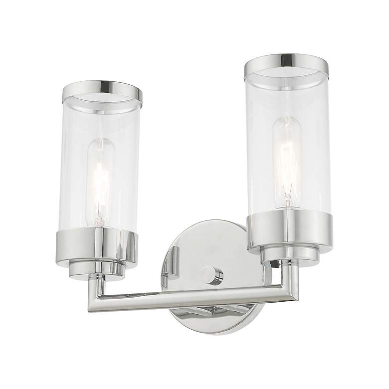 Image 6 2 Light Polished Chrome Bath Vanity more views