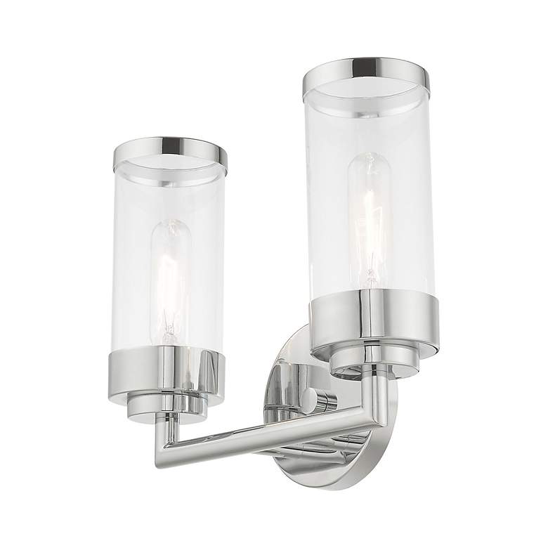 Image 7 2 Light Polished Chrome Bath Vanity more views