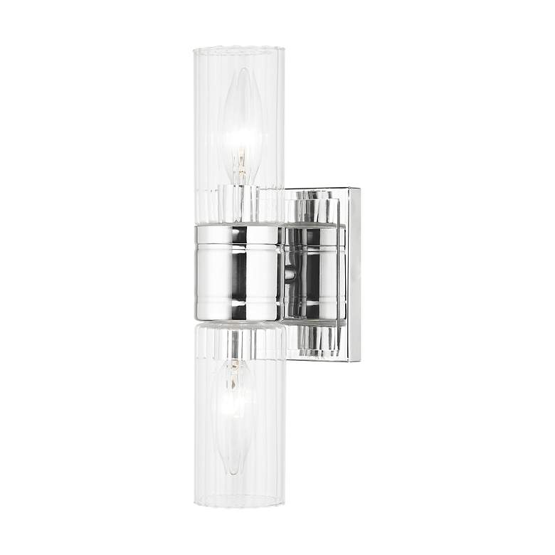 Image 6 2 Light Polished Chrome Bath Vanity more views