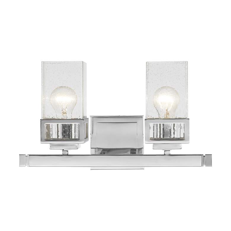 Image 3 2 Light Polished Chrome Bath Vanity more views