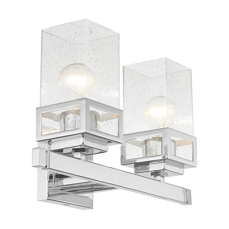 Image 5 2 Light Polished Chrome Bath Vanity more views