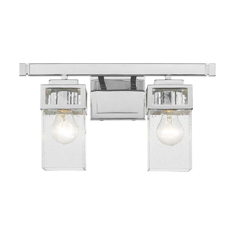 Image 6 2 Light Polished Chrome Bath Vanity more views
