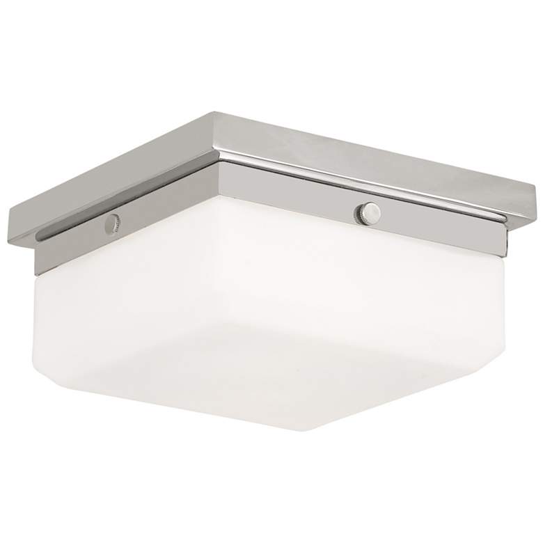 Image 1 2 Light Polished Nickel ADA Wall Sconce