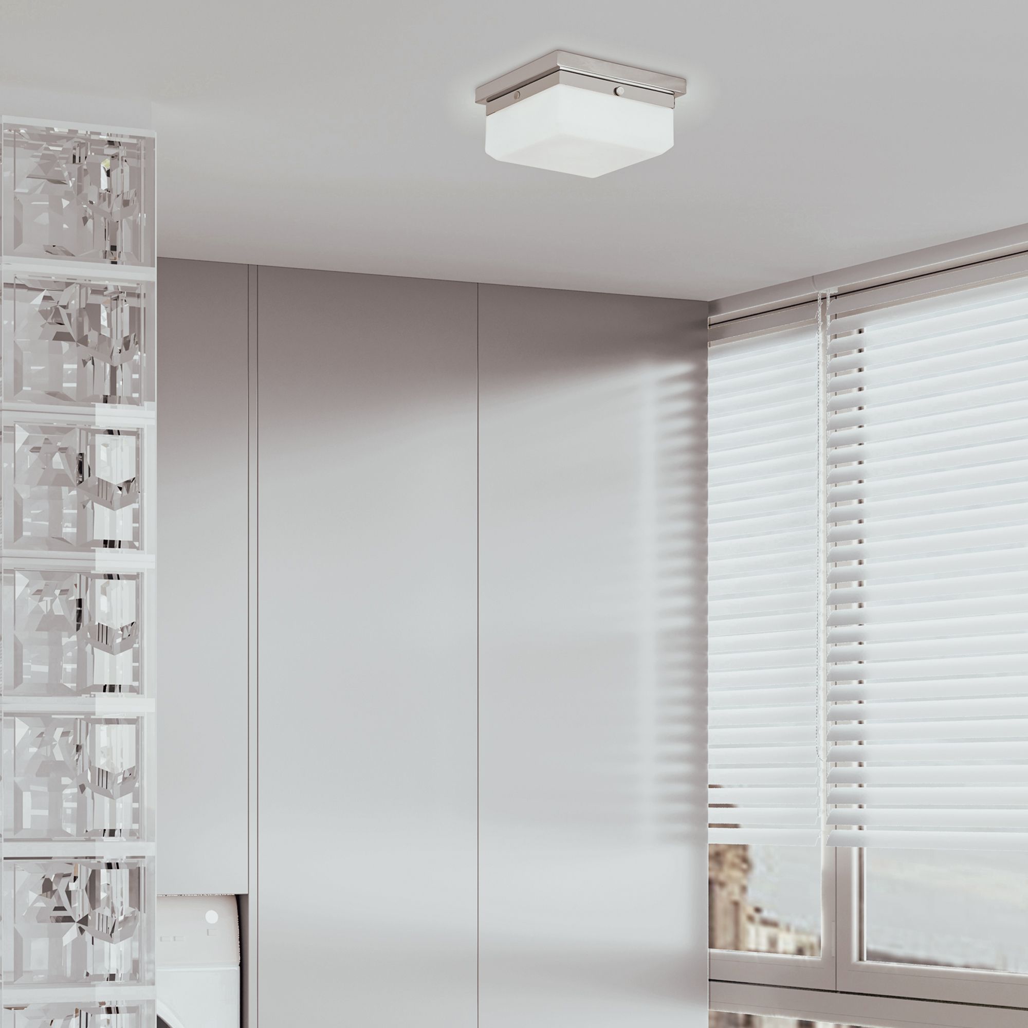 Image 4 2 Light Polished Nickel ADA Wall Sconce more views