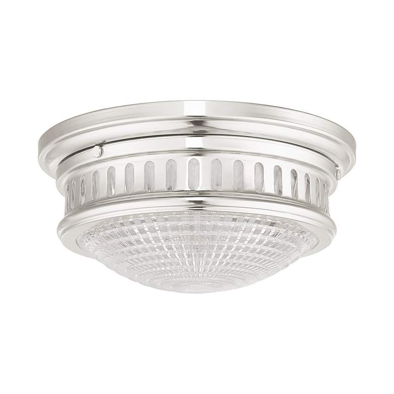 Image 3 2 Light Polished Nickel Ceiling Mount more views