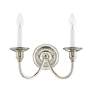 4_2 Light Polished Nickel Wall Sconce more views