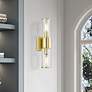 1_2 Light Satin Brass Vanity Sconce
