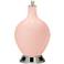 2-Light Table Lamp - 2 Outlets and USB in Rose Pink