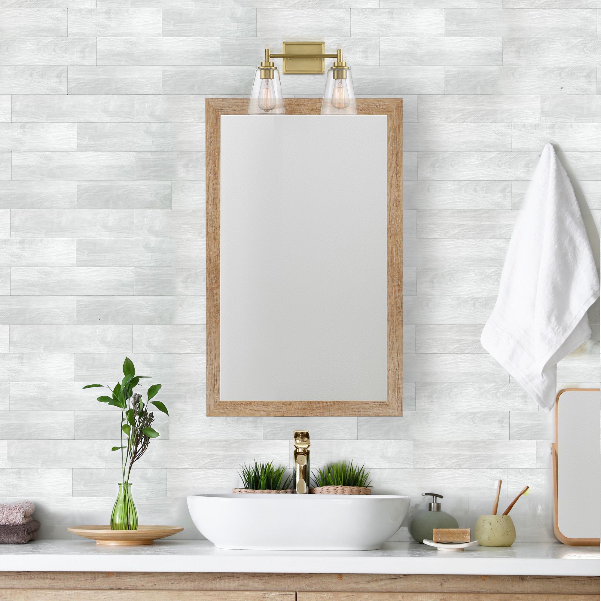 Image 5 2 Light Vanity more views