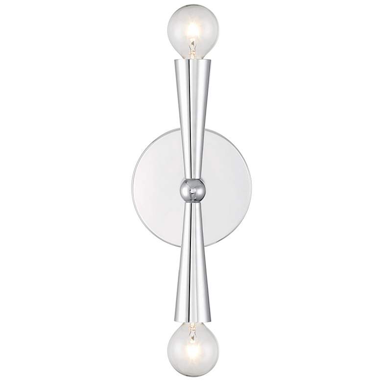 Image 3 2-Light Wall Sconce in Chrome more views
