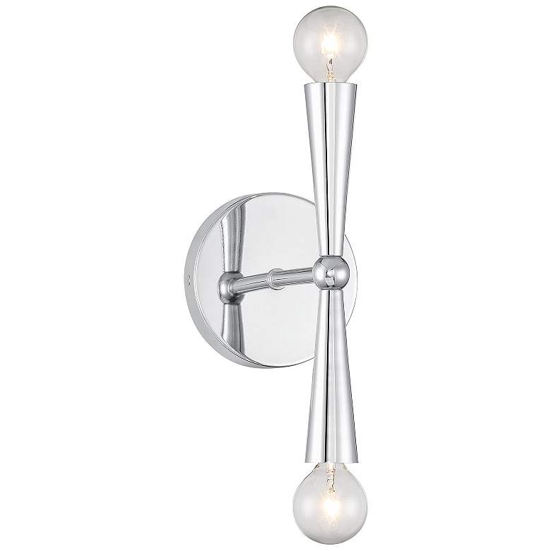 Image 4 2-Light Wall Sconce in Chrome more views
