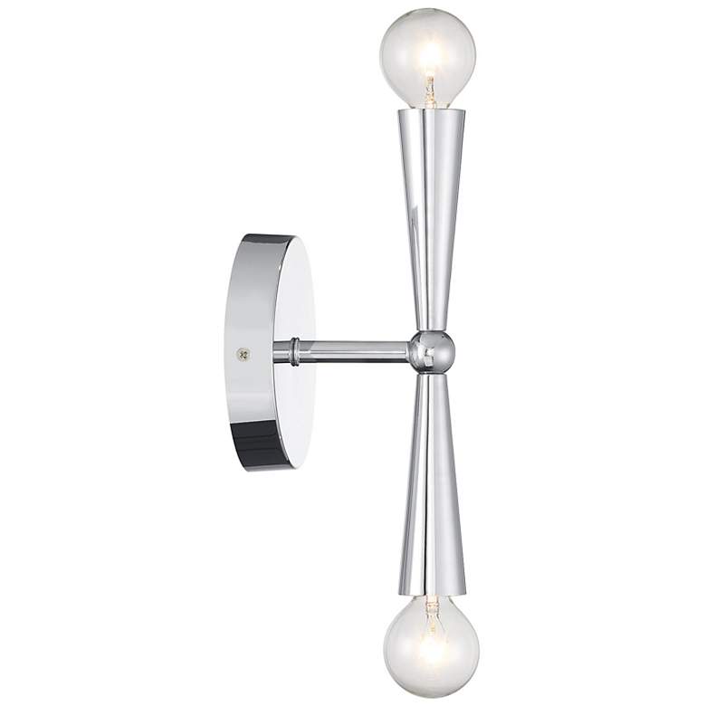 Image 5 2-Light Wall Sconce in Chrome more views